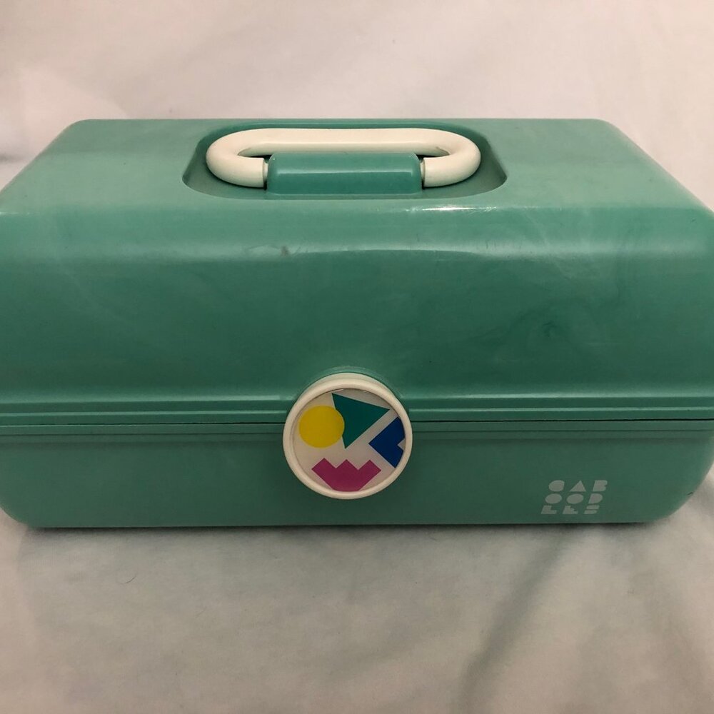 Caboodles On-The-Go Girl Makeup Box, Turquoise
